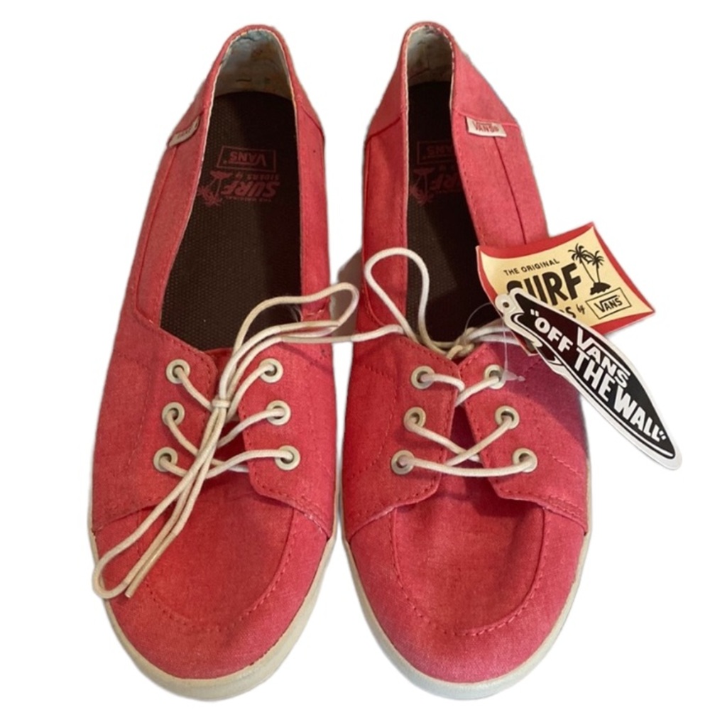 Coral vans women sneakers 🌸